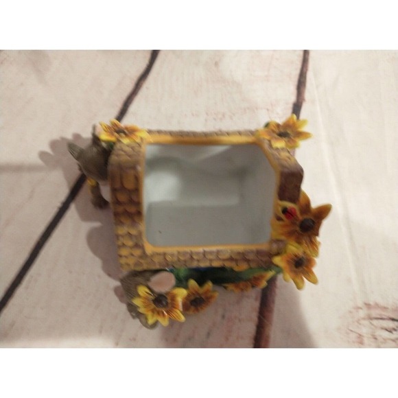 Charming Tails Birdhouse Votive Candleholder Fitz And Floyd Spring Garden Mouse - Picture 4 of 7